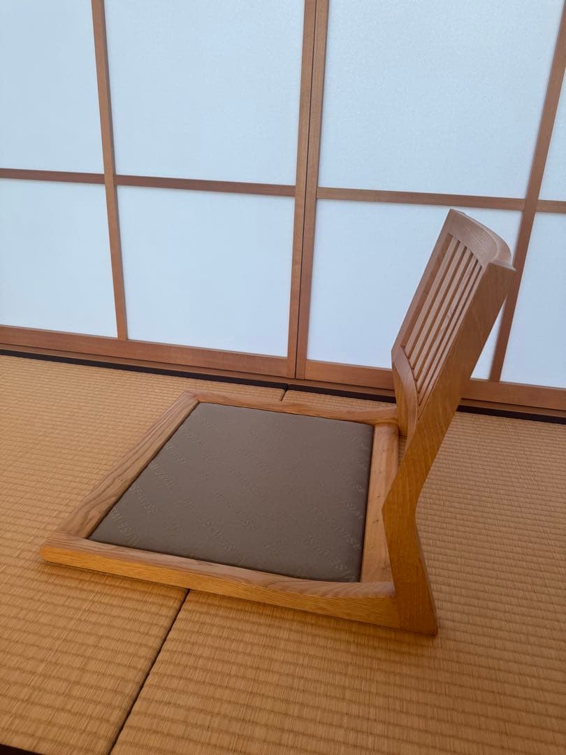 『ふくさん専用』WISE WISE 無垢材AKI座椅子2脚セット