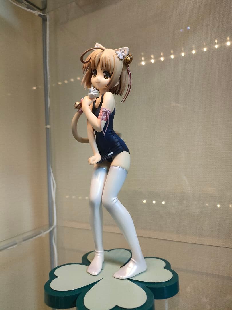 よつのは 猫宮のの ネコミミすく水オーバーニーソVer. フィギュア