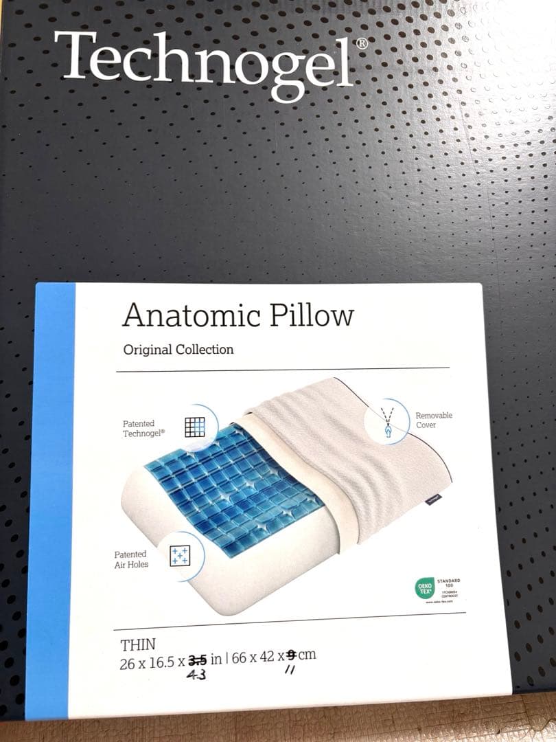 【新品未使用】Technogel Anatomic Pillow 11