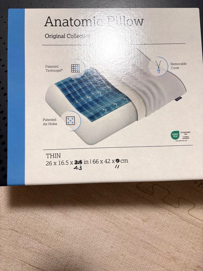 【新品未使用】Technogel Anatomic Pillow 11