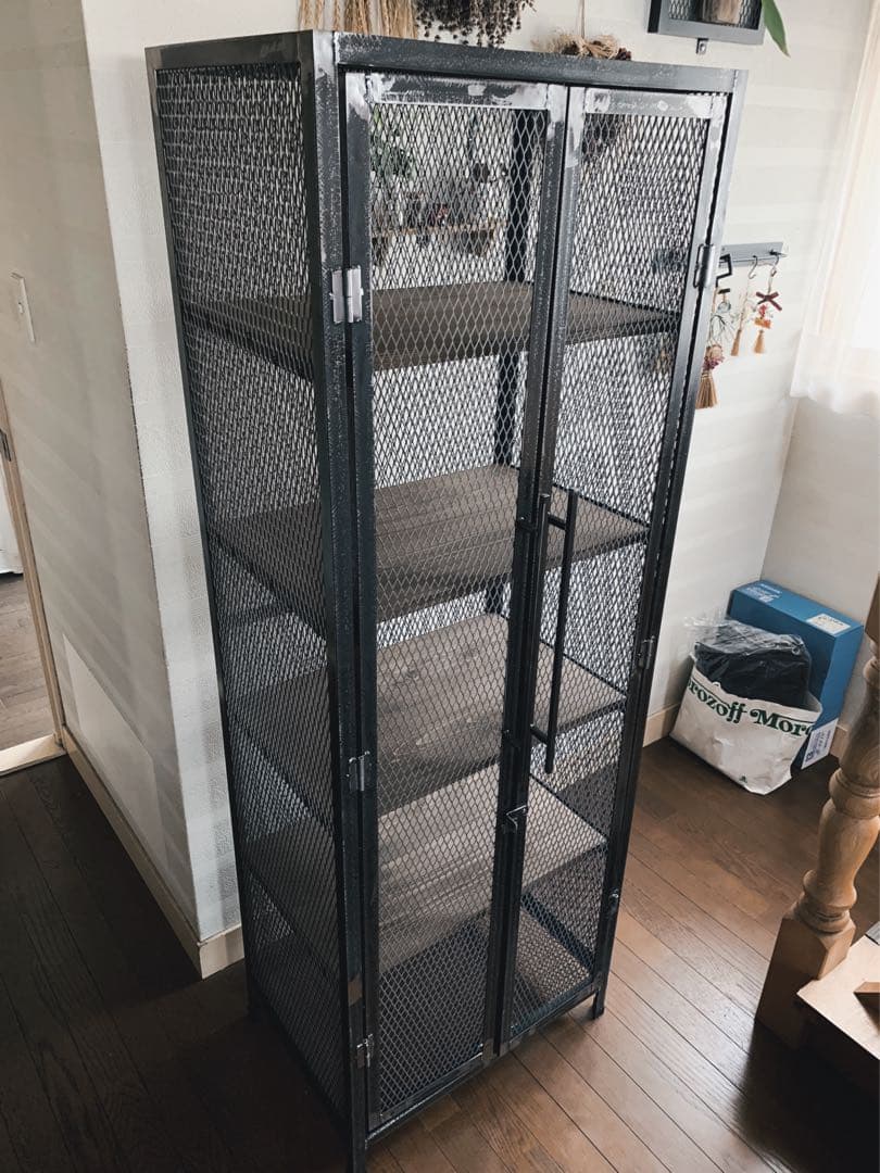 ☆送料込み☆アイアンシェルフ即購入OK アイアンラック　男前　インテリア　什器