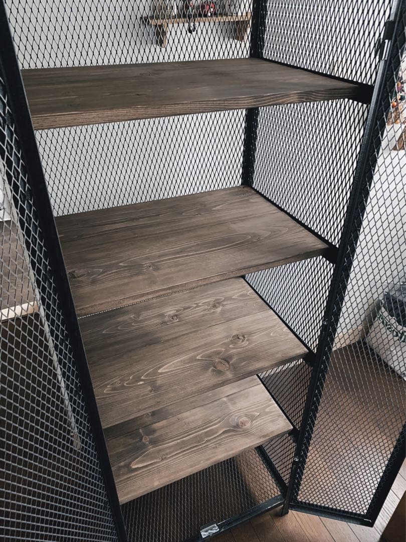 ☆送料込み☆アイアンシェルフ即購入OK アイアンラック　男前　インテリア　什器