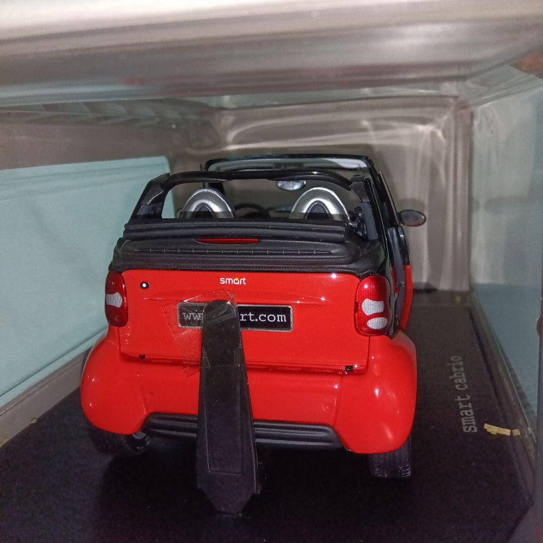 smart cabrio 1/18 ダイキャスト製モデル レッド - メルカリ
