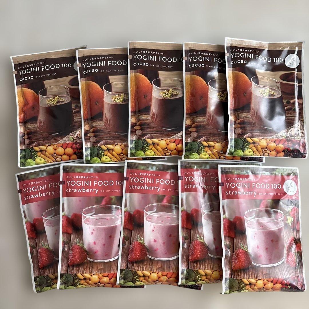 YOGINI FOOD 100 ストロベリー・カカオ 10パック - メルカリ