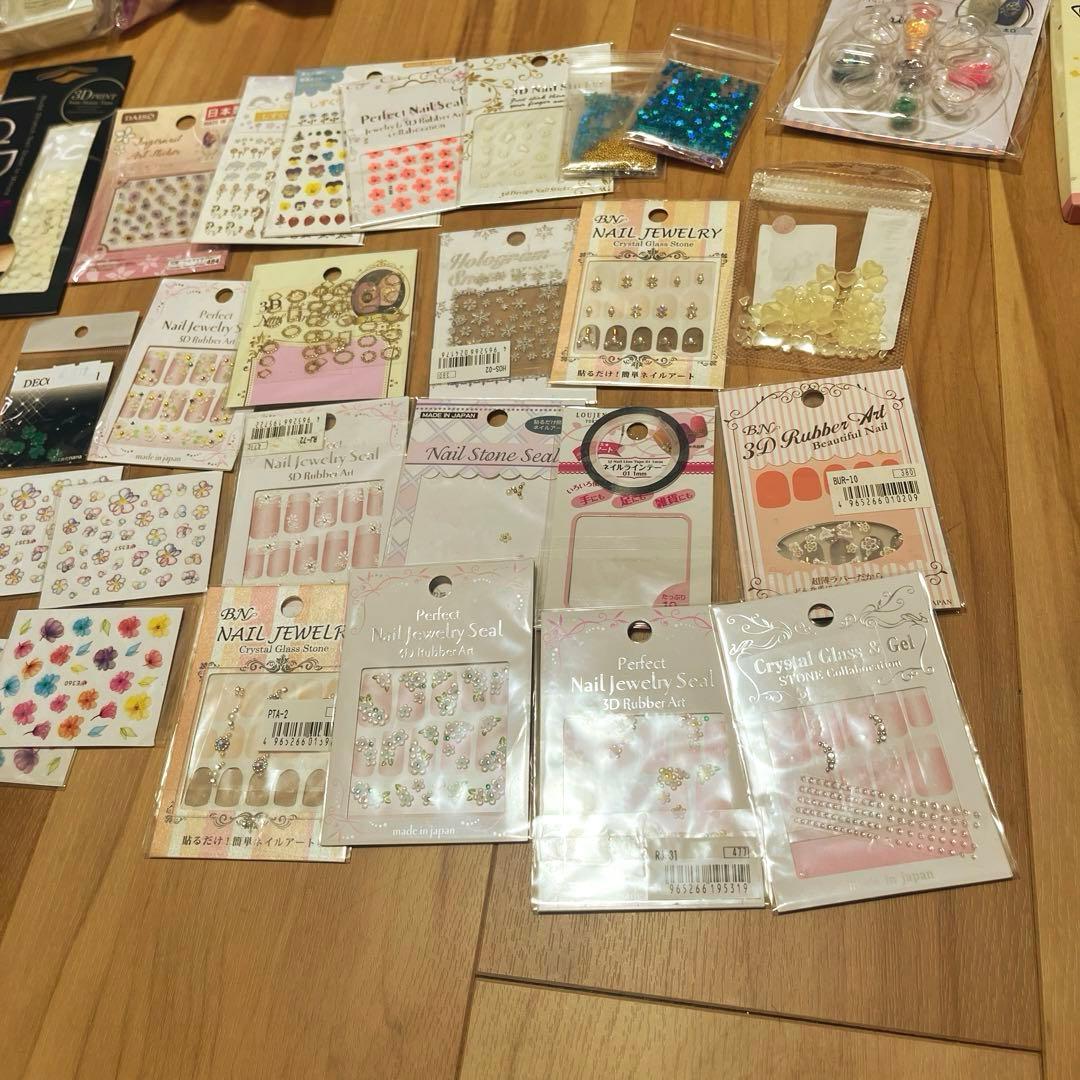 ジェルネイル　ハンドメイド　まとめ売り　UVライト　パーツ