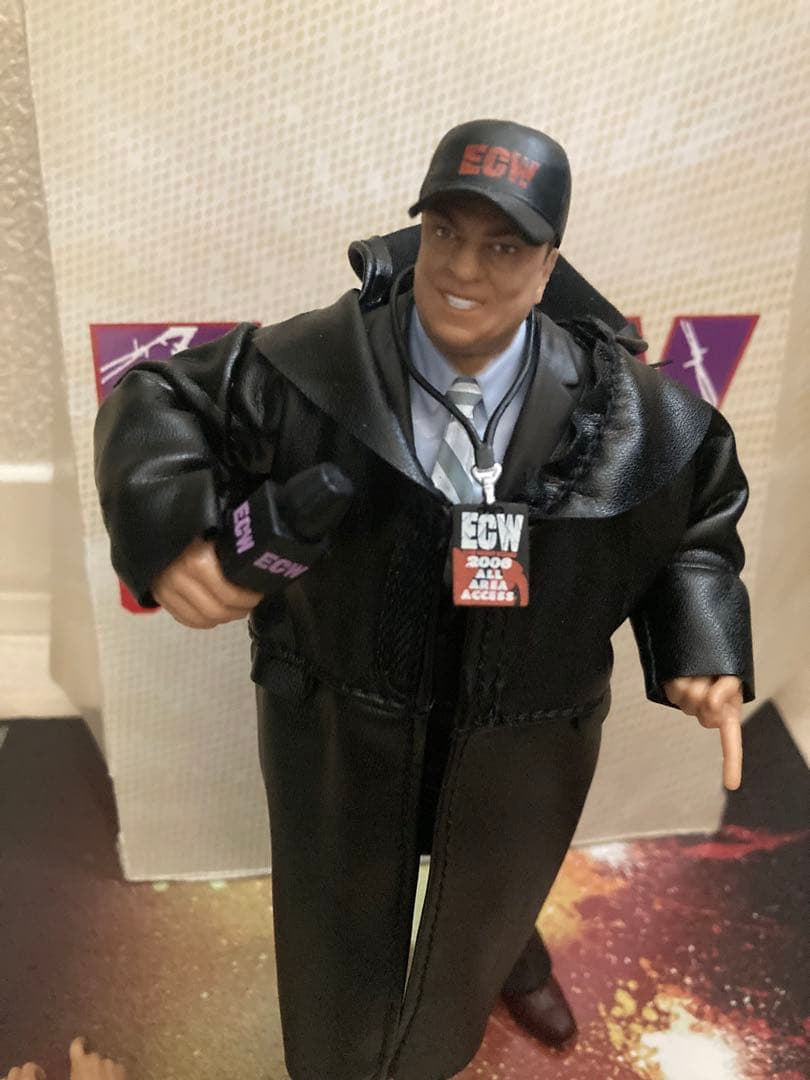 WWE ECW ポールEヘイマン　フィギュア