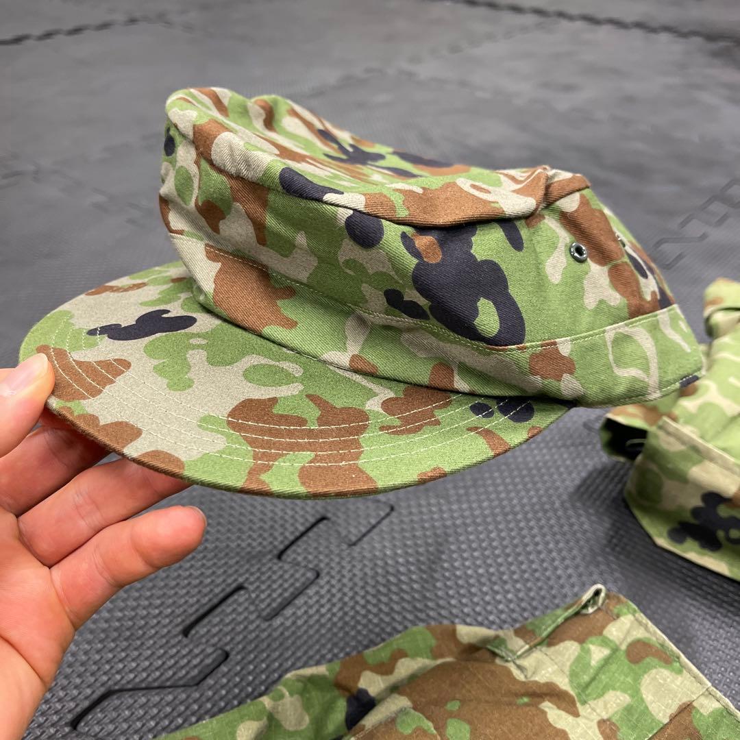 【実物PX品】陸上自衛隊迷彩服2型 装備一式フルセット（服上下・帽子・ベルト等）