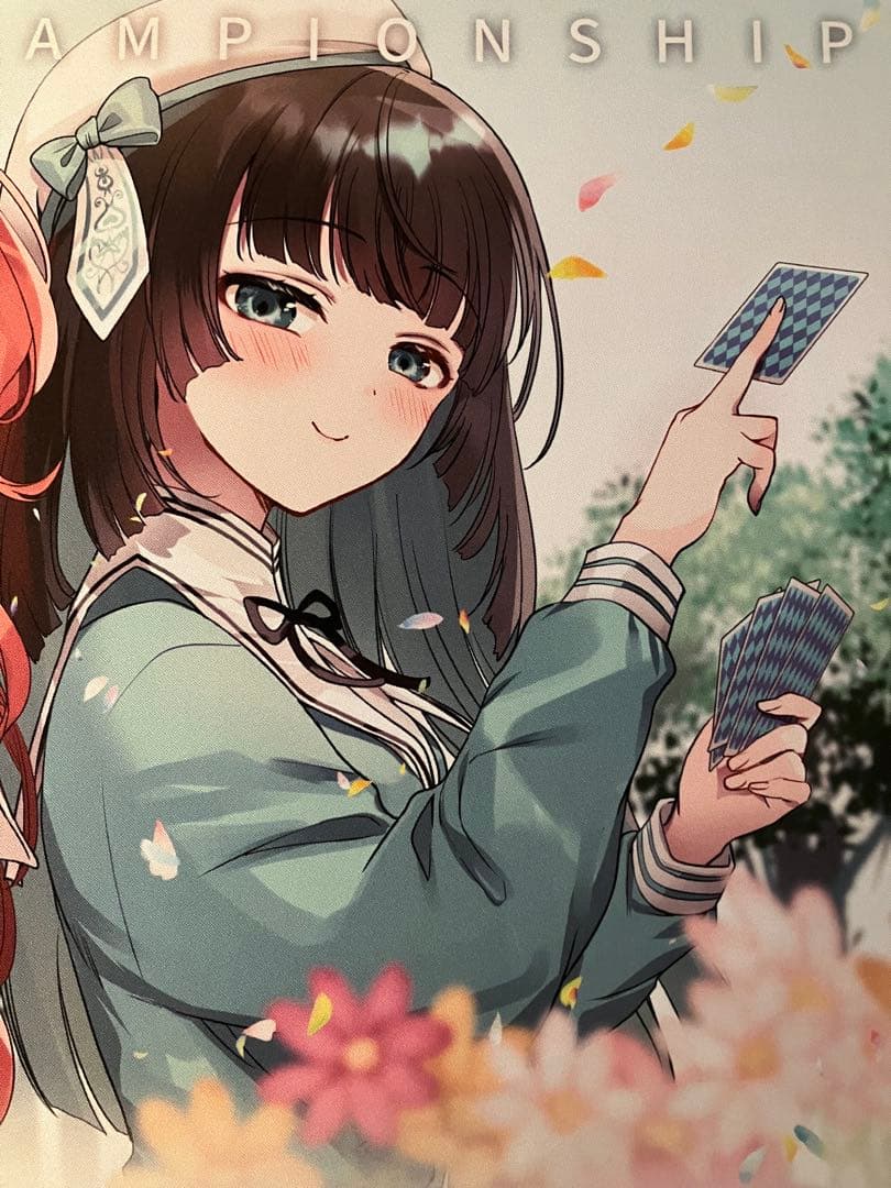 【デュエルマスターズ】アクア　チャンピオンシップ上位入賞者プレイマット【中古】