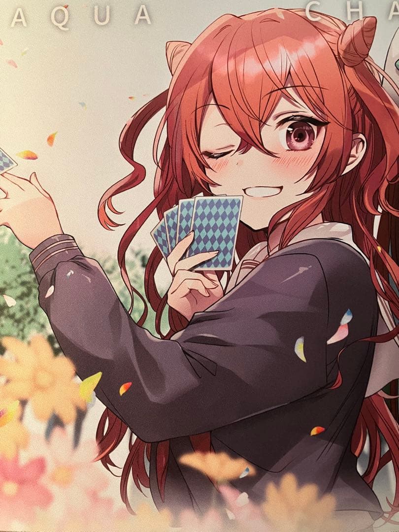 【デュエルマスターズ】アクア　チャンピオンシップ上位入賞者プレイマット【中古】