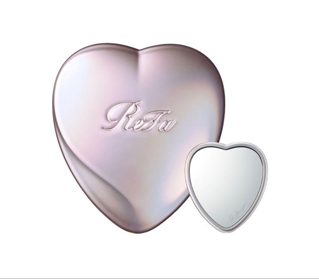 新品未開封 ReFe シルキーピンク リファ ハートミラー ショッパー