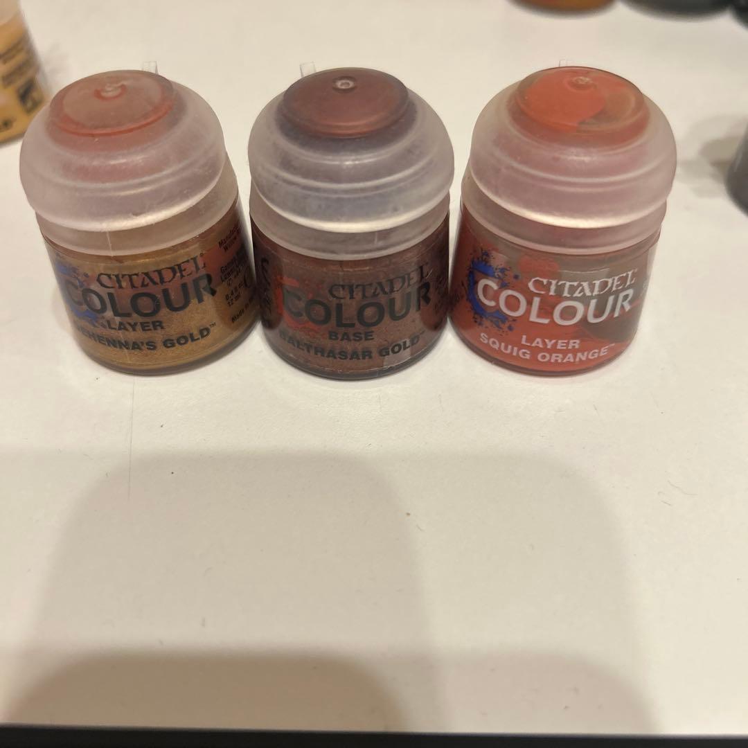 シタデルカラー16個新品、ウォーターポット　 筆セット