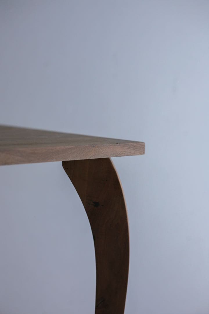 フランス　サイドテーブル　ダイニングテーブル　　無垢材　ブロカント　古家具