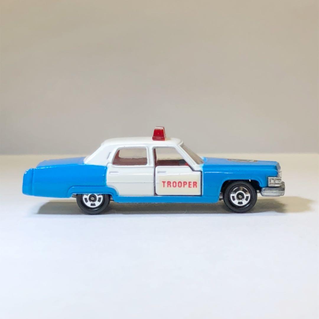 絶版トミカ 青箱 No.F2 キャデラック ポリスカー 1976年 日本製 希少