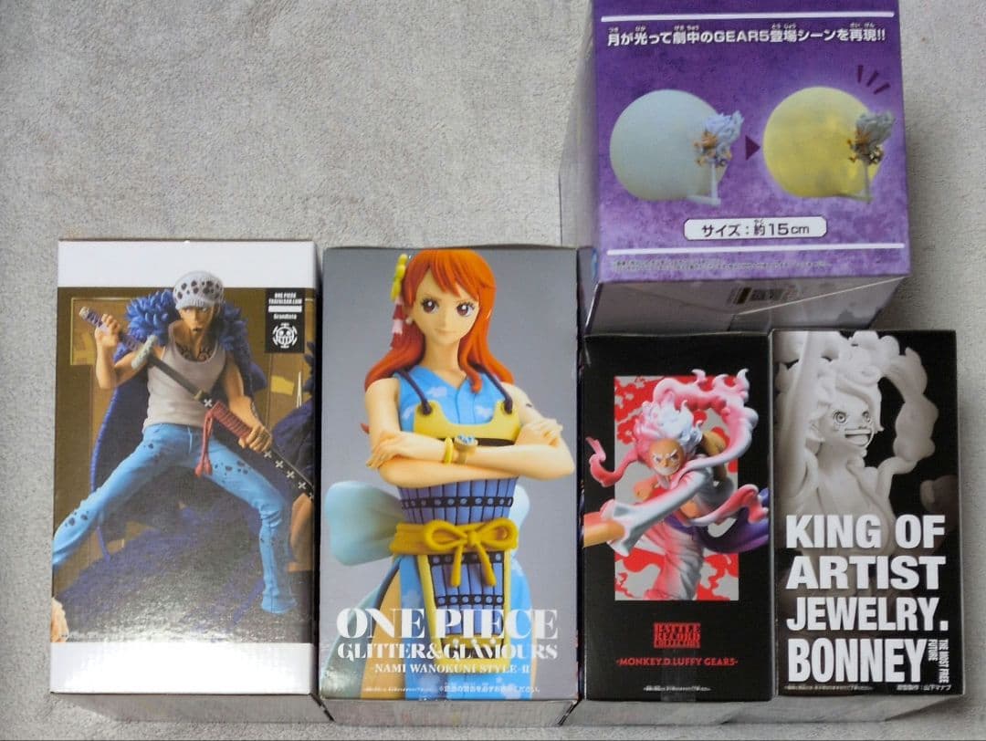 新品未開封】ワンピース フィギュア 5点+2点まとめ売り おまけ付き