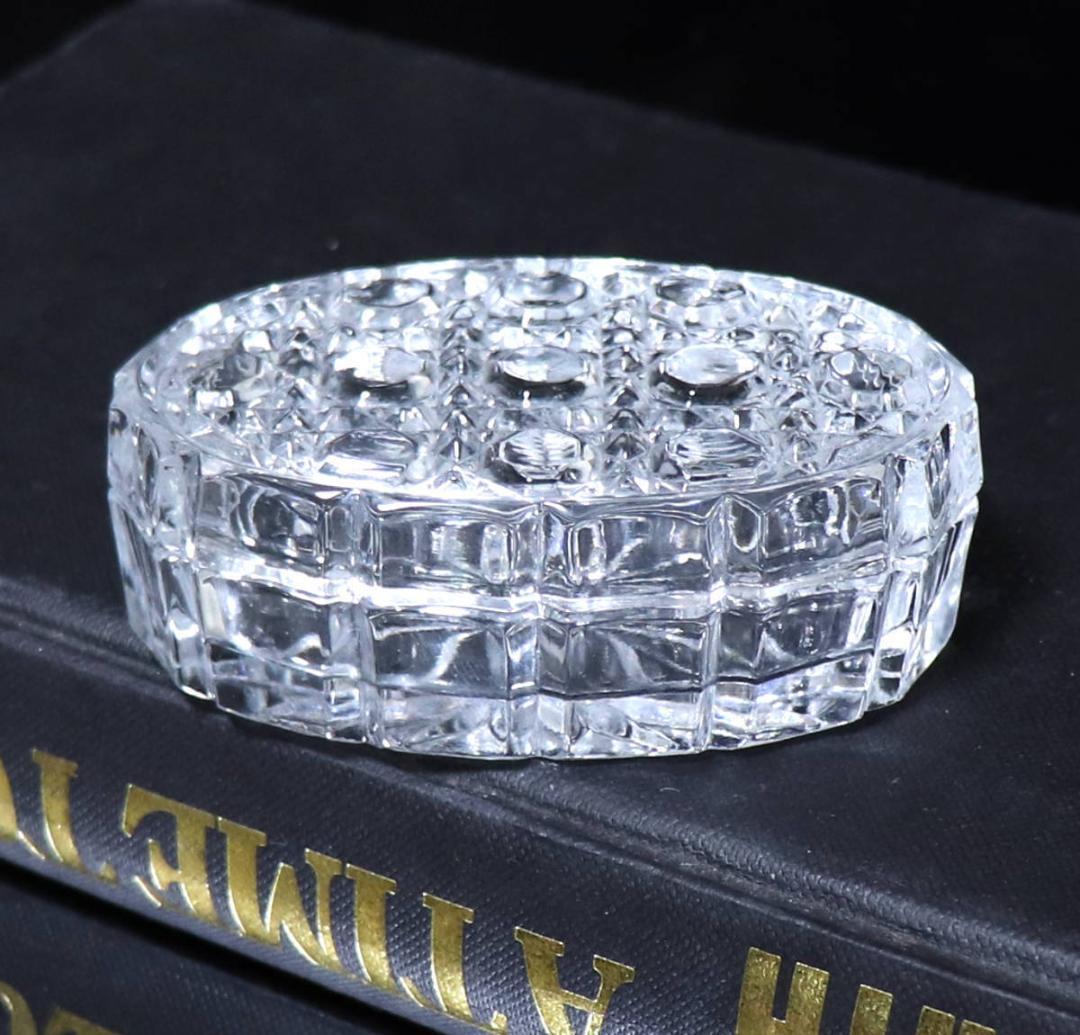 オールド・バカラ 珍品 蓋物 ディアマン ピエーリー 小物入れ ボンボニエール