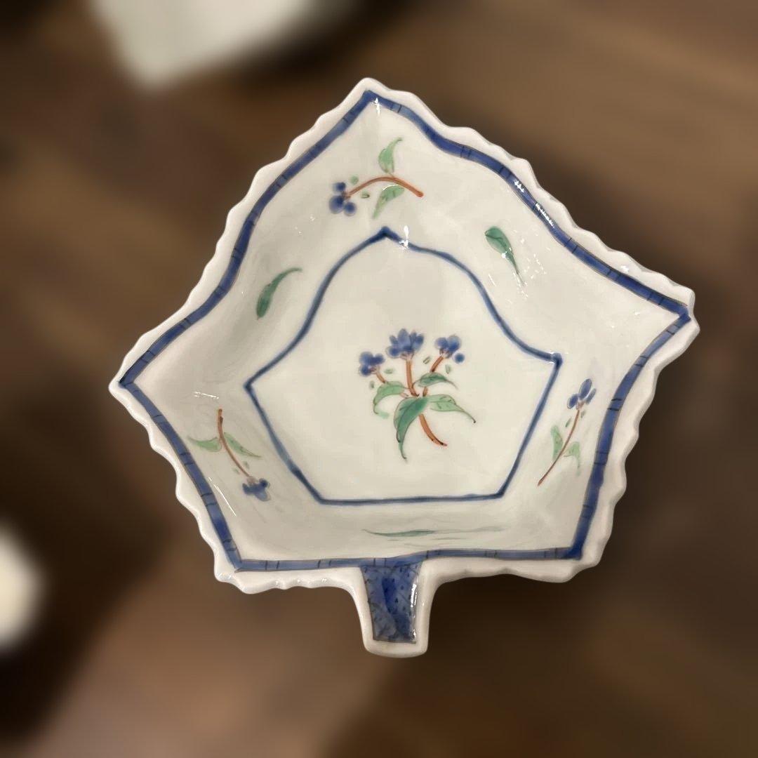 うつわ藍水　葉型小鉢　5種セット