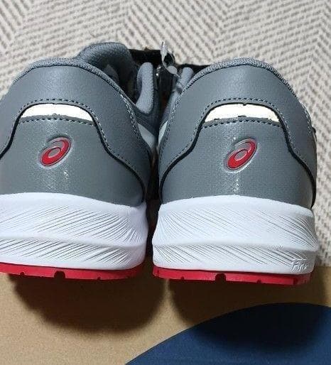 ☆新品　未使用　アシックス 安全靴 ウィンジョブ CP215 グレー 26cm