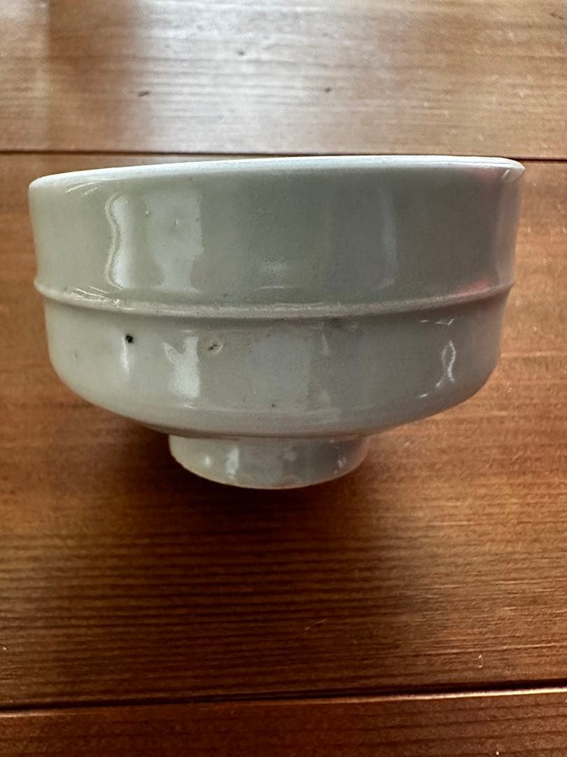 江戸後期　薩摩　平佐焼　竹型ぐい呑