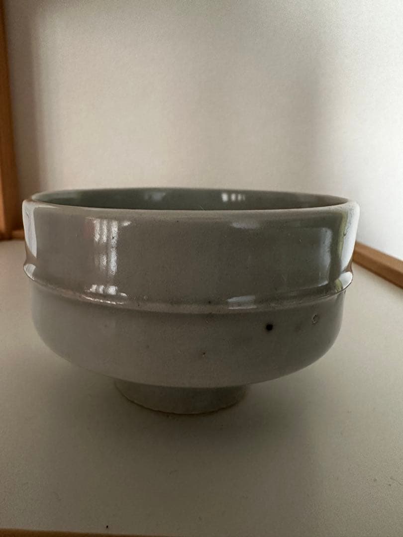 江戸後期　薩摩　平佐焼　竹型ぐい呑