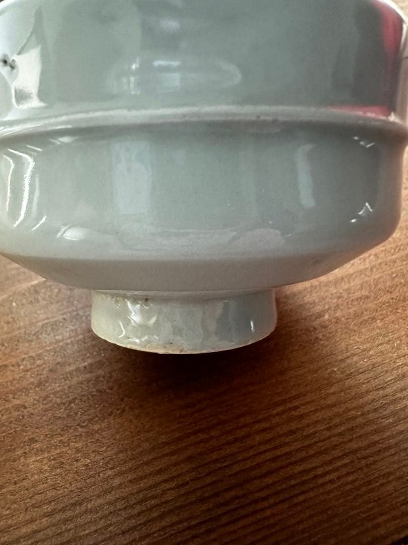 江戸後期　薩摩　平佐焼　竹型ぐい呑