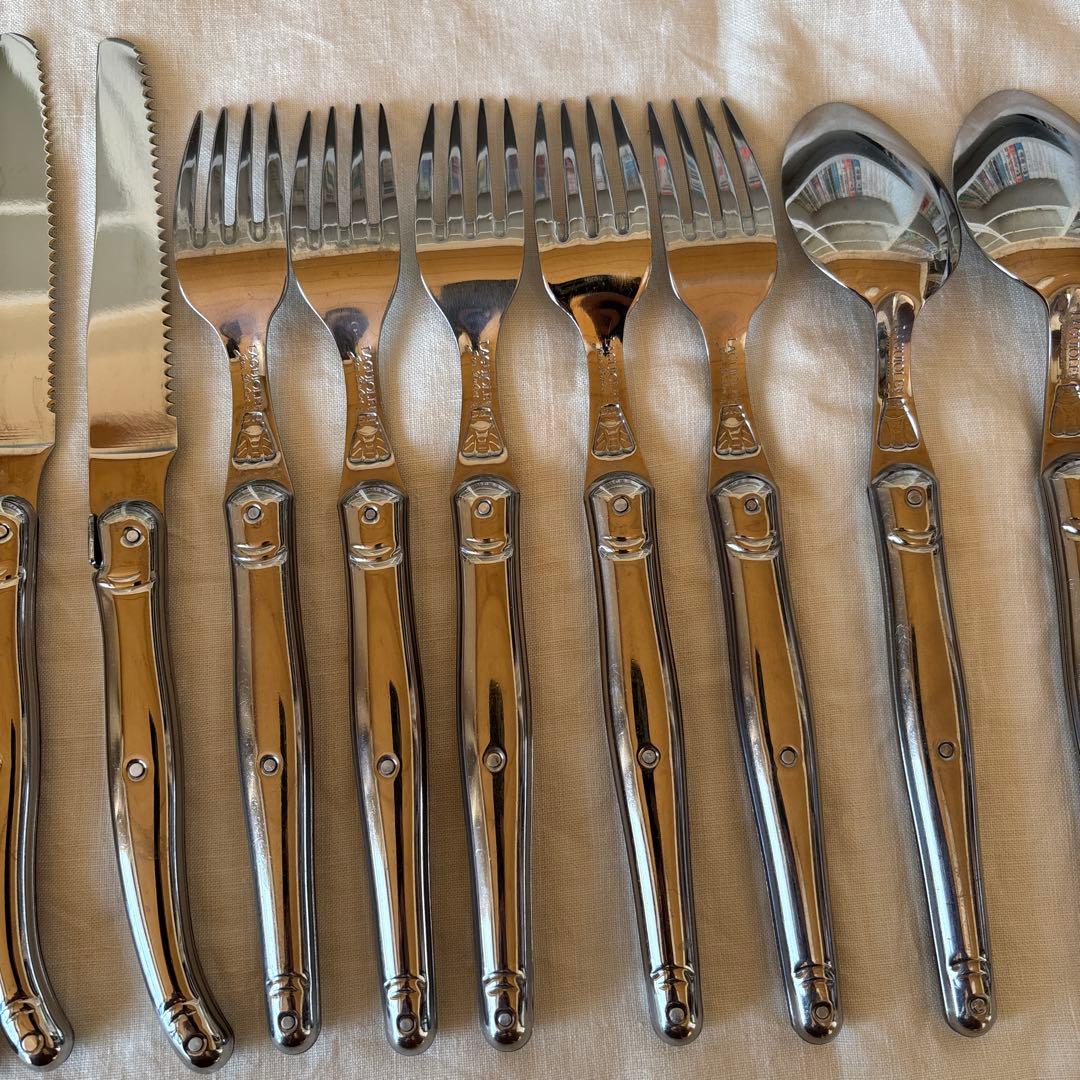 LAGUIOLE ラギオール カトラリーセット ナイフフォークスプーン各5本