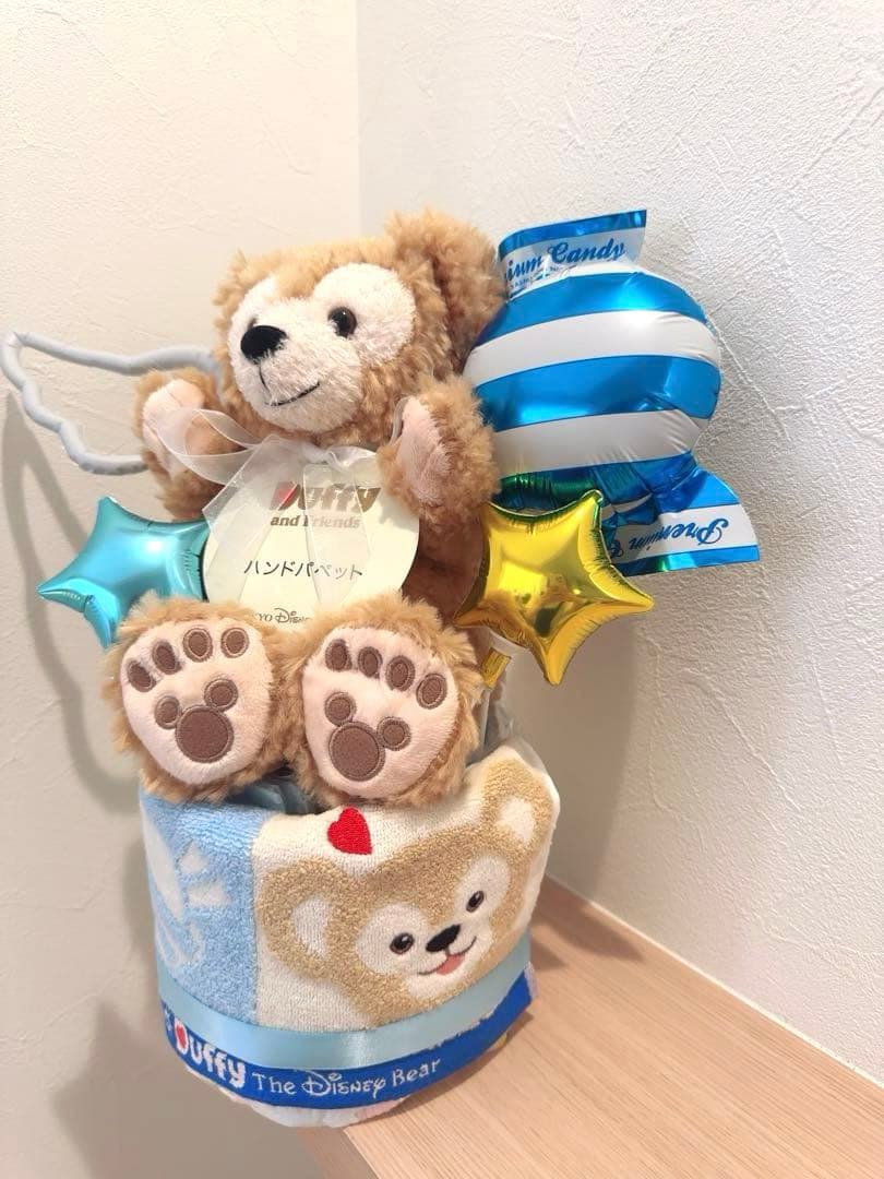 ダッフィー 完成品オムツケーキ