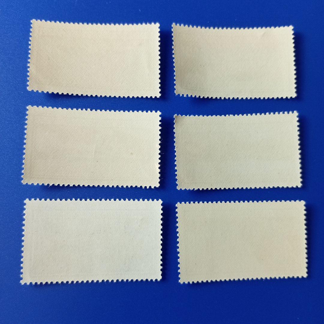 9615 外国切手 東ドイツ 1966年 自然保護区や国立公園の美しい風景 6V