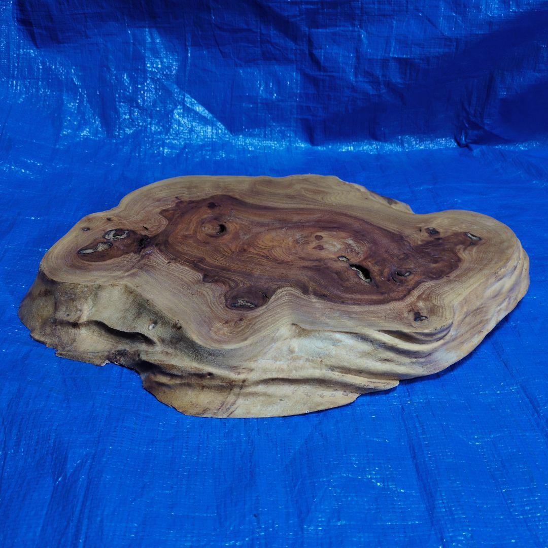 木製　置台　切り株　花台