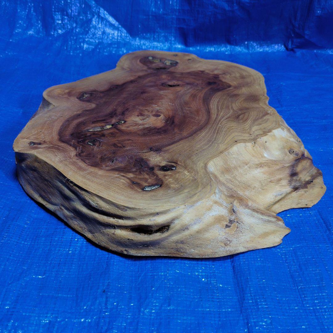 木製　置台　切り株　花台