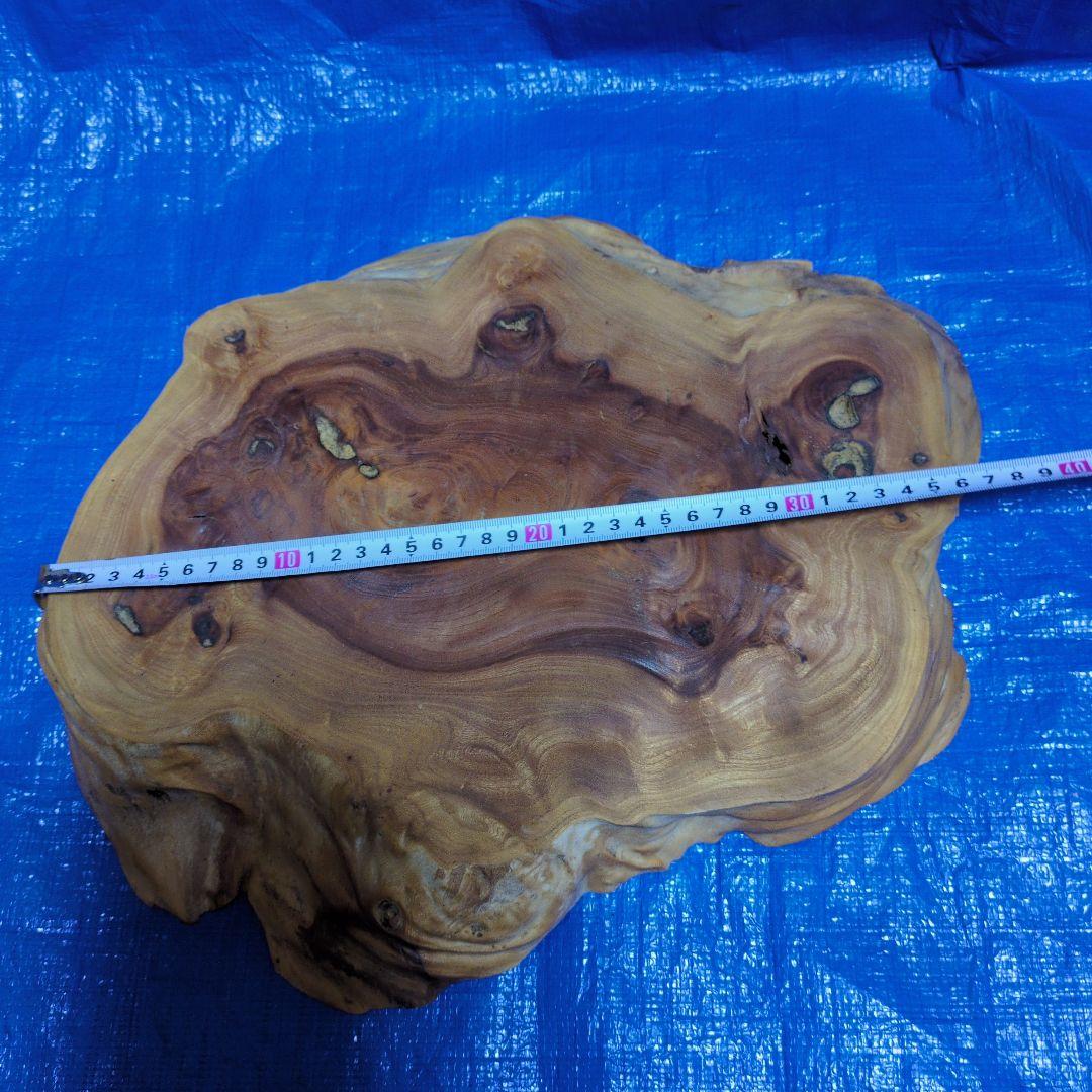 木製　置台　切り株　花台