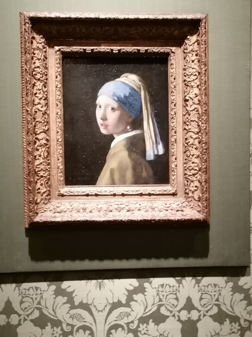 フェルメール「真珠の耳飾りの少女」油彩肉筆複製画