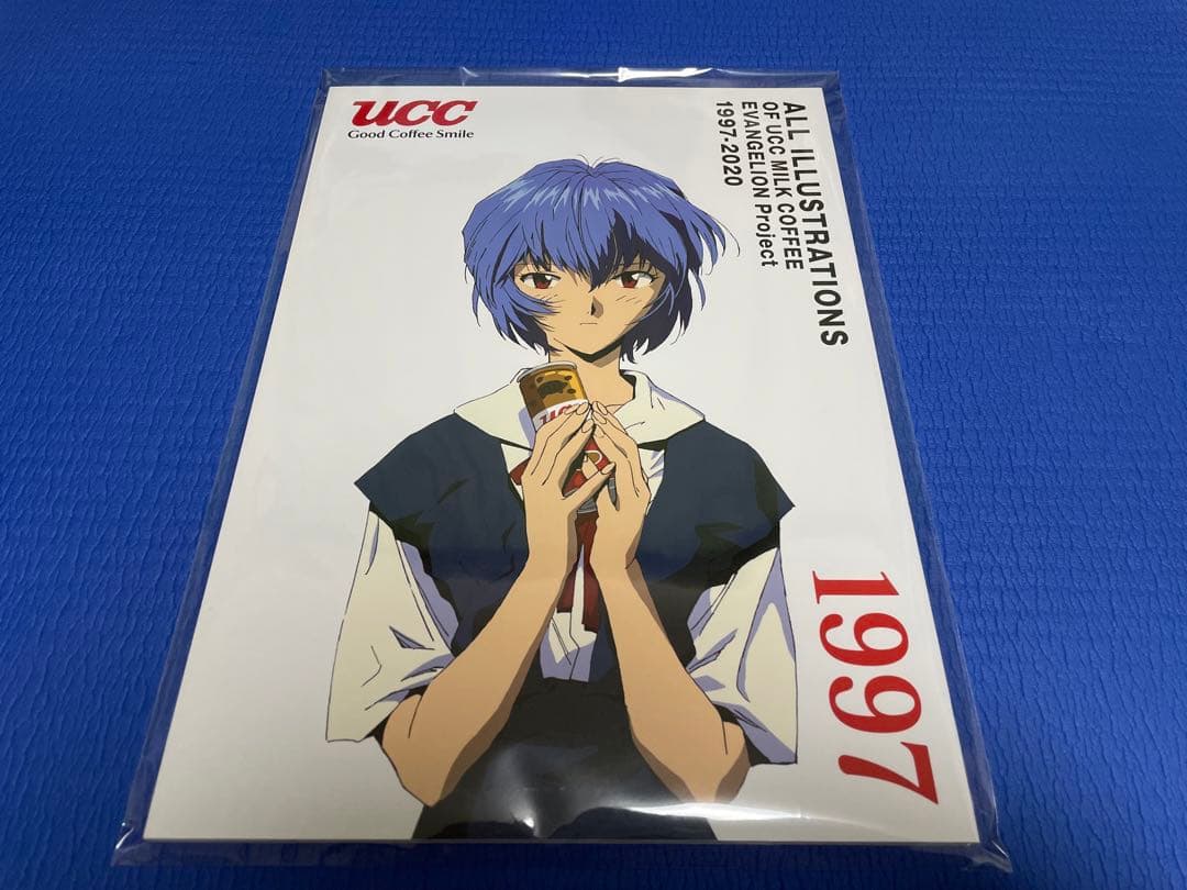 エヴァンゲリオン UCC 缶バッジ アクリルスタンド メモすた マウスパッド