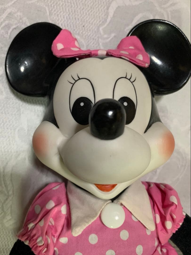 レア　ミニーマウスオルゴール人形