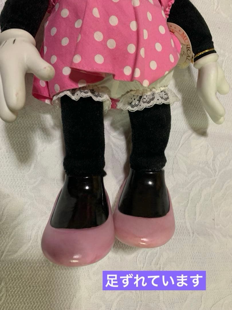 レア　ミニーマウスオルゴール人形