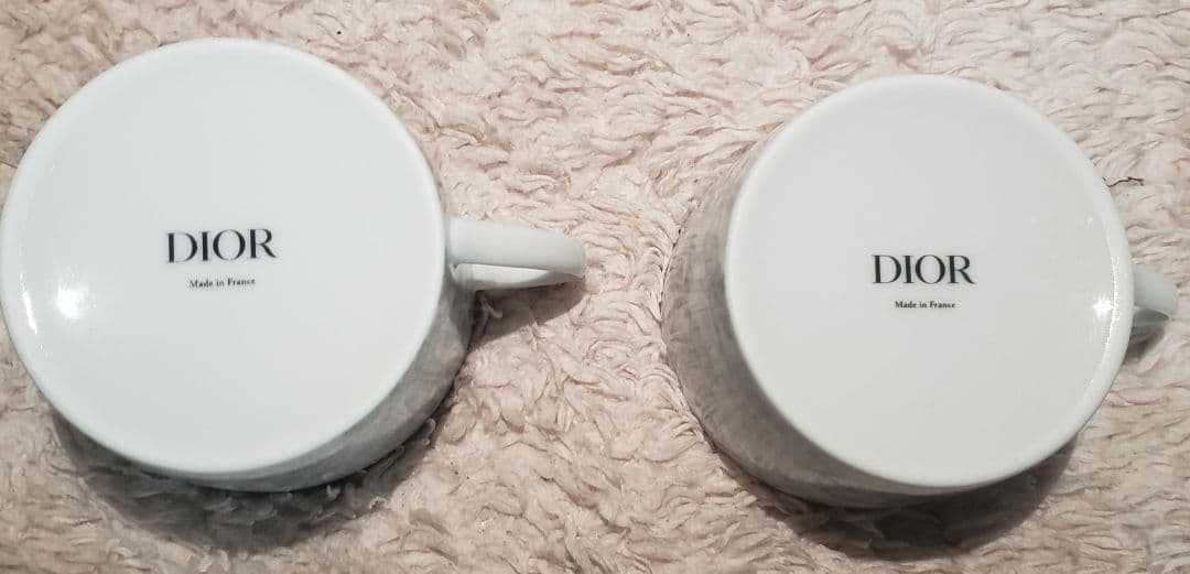 【未使用】ディオール トワルドゥジュイカップソーサー2客 27cmプレートセット