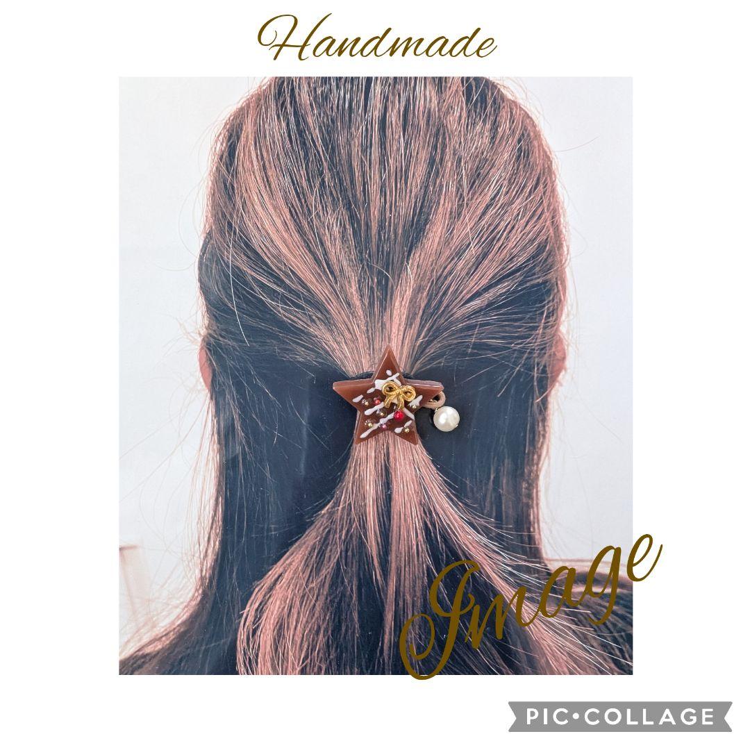 おーれ様お取り置き№3959 ♡Valentine♡レジンヘアゴム(再販不可