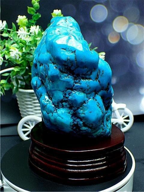 約：1905g超綺麗ターコイズ（トルコ石）原石B85J3/175J05C