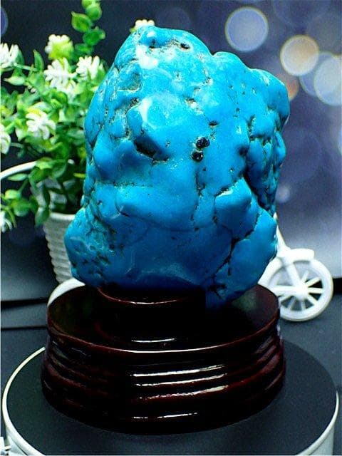 約：1905g超綺麗ターコイズ（トルコ石）原石B85J3/175J05C