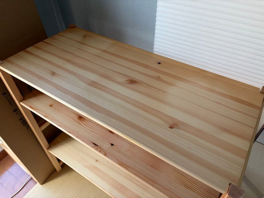 無印良品 パイン材ユニットシェルフ 86cm幅 小