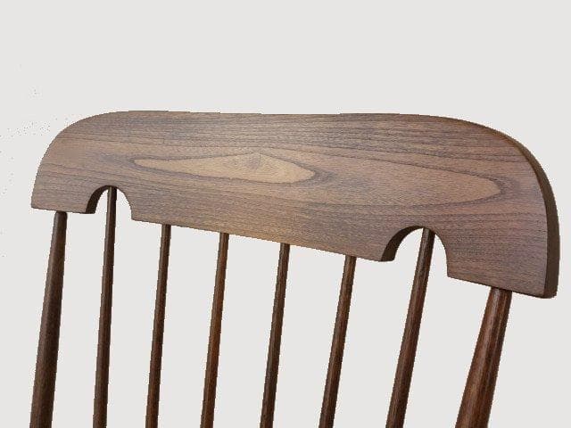 飛騨産業キツツキ　木製　ロッキングチェアー　再塗装済　ＵＳＥＤ