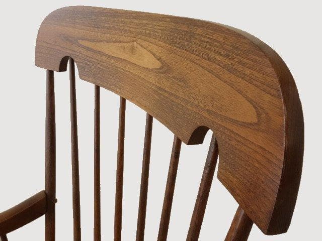 飛騨産業キツツキ　木製　ロッキングチェアー　再塗装済　ＵＳＥＤ