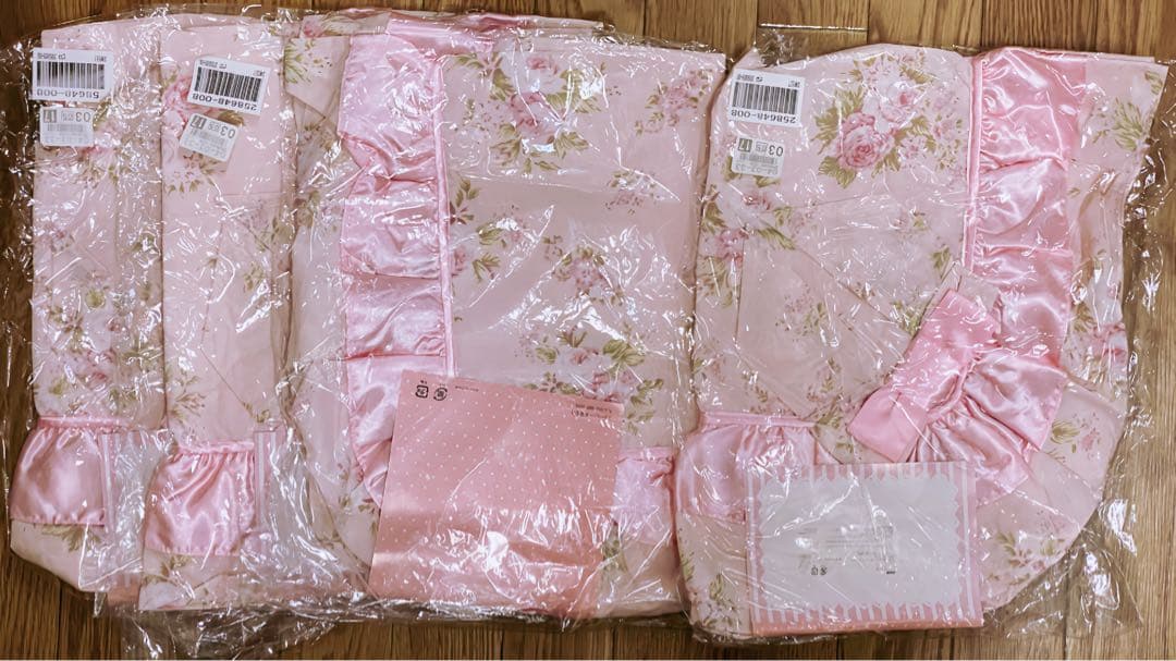 ✩新品 掛け布団カバーダブル&敷布団カバーダブル・セミダブル&枕カバー4点セット