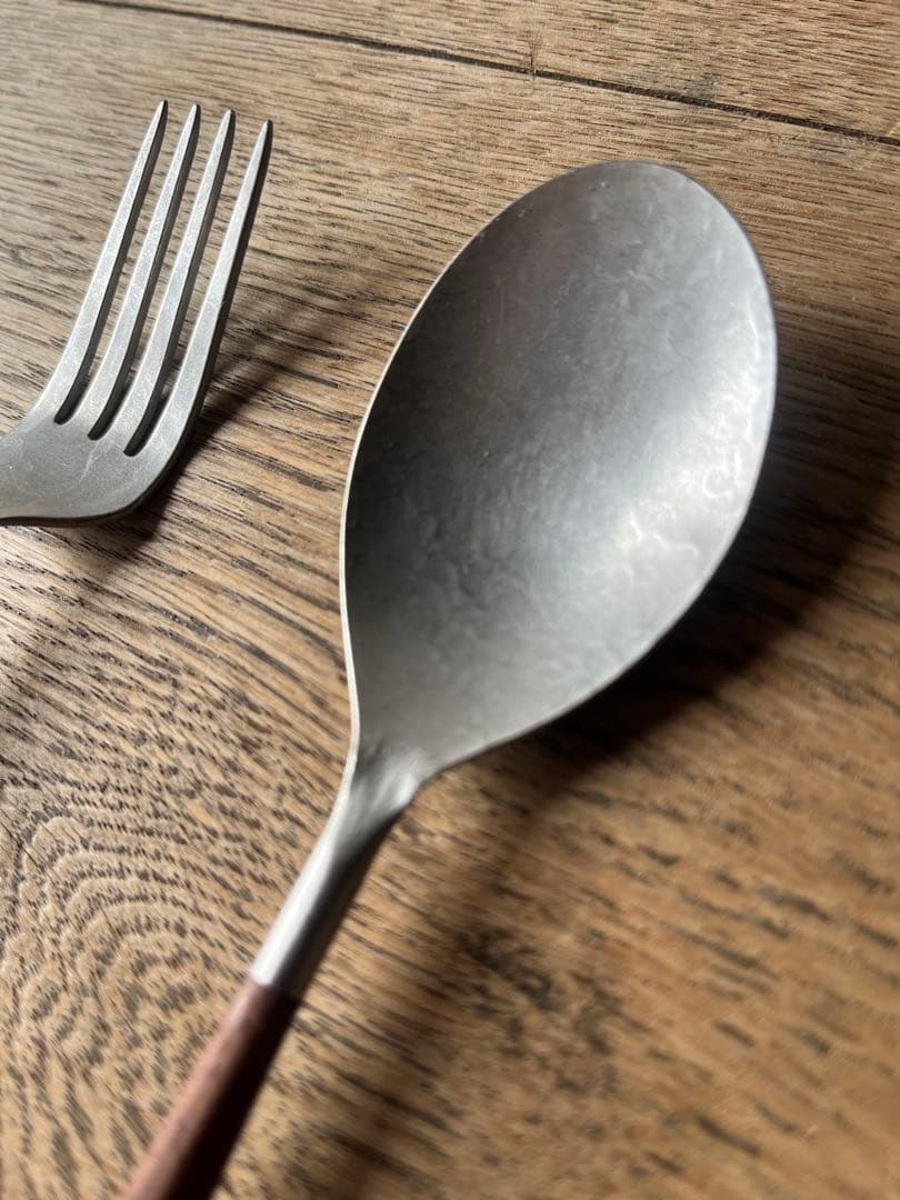 机上工芸舎　湯浅記央　ディナースプーン　ディナーフォーク　②