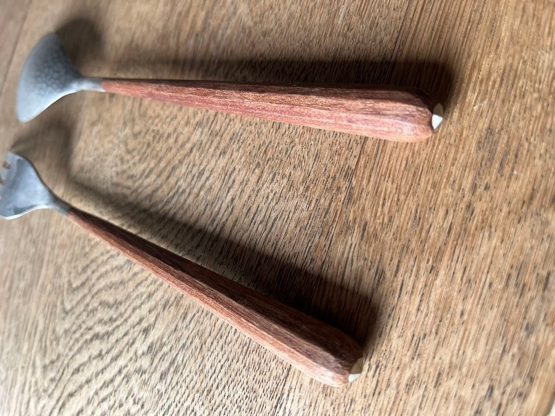 机上工芸舎　湯浅記央　ディナースプーン　ディナーフォーク　②