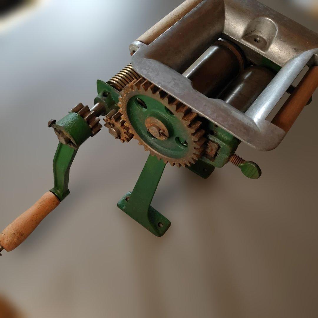 小野式製麺機 Ⅰ型 片刃モデル【動作確認済・要補修パーツあり】