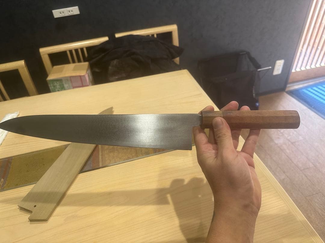 お値引き対応！！！高鳳　和牛刀　尺寸　鞘付き