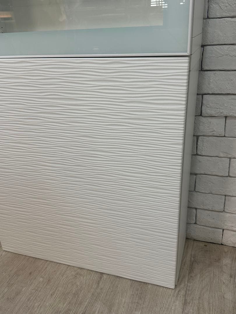 B 【東京都内23区配送無料】ガラス　ショーケース　フィギア　陳列　棚　収納