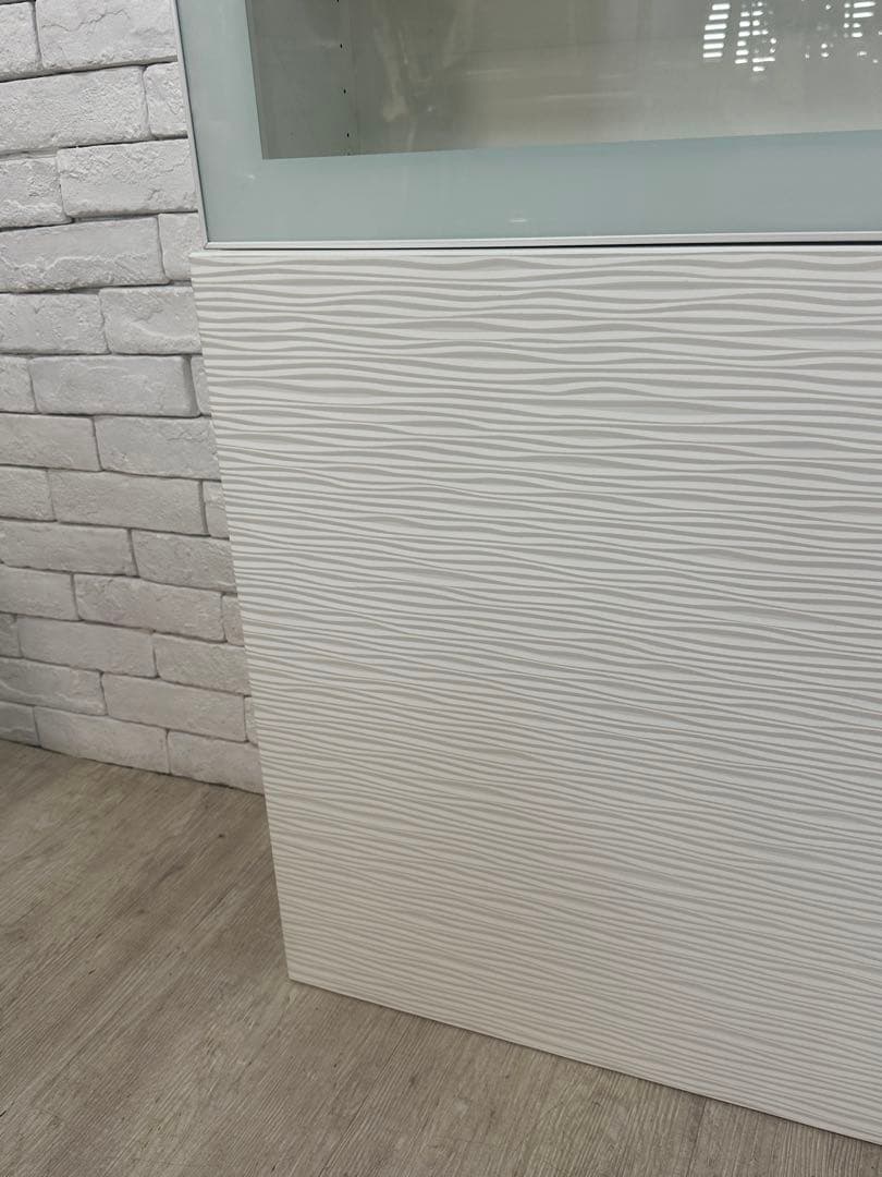 B 【東京都内23区配送無料】ガラス　ショーケース　フィギア　陳列　棚　収納