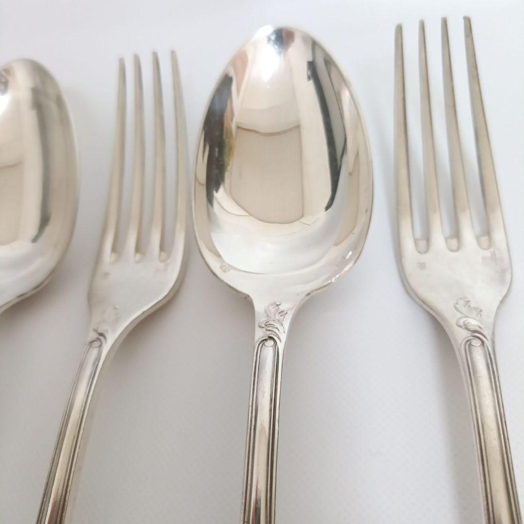 クリストフル CHRISTOFLE テーブルスプーン フォーク マルリー 6本
