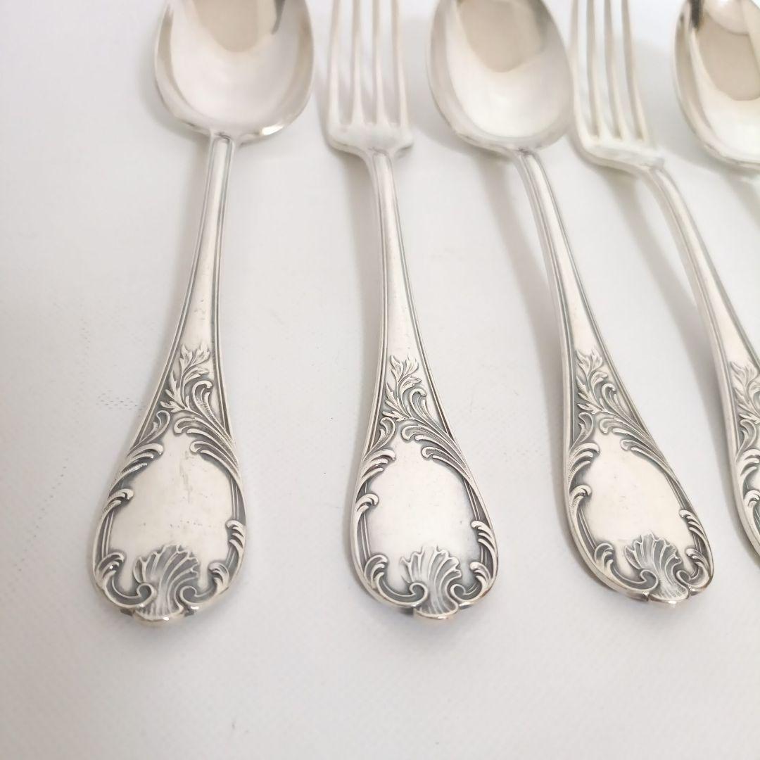 クリストフル CHRISTOFLE テーブルスプーン フォーク マルリー 6本